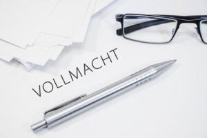 Generalvollmacht Notfallordner